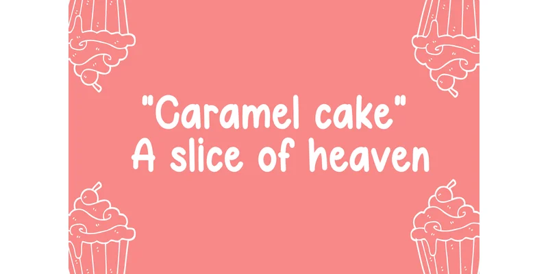 Cake Caramel Font by CraftedType Studio — Sans Serif Font — thumbnail 2