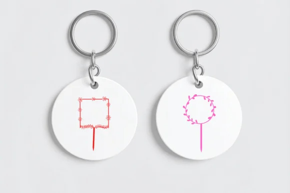 Cake Topper Bloom by Heartcraft Atelier — Dingbats Font — thumbnail 6