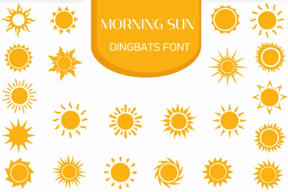 Cake Topper Bloom by Heartcraft Atelier — Dingbats Font — thumbnail 8