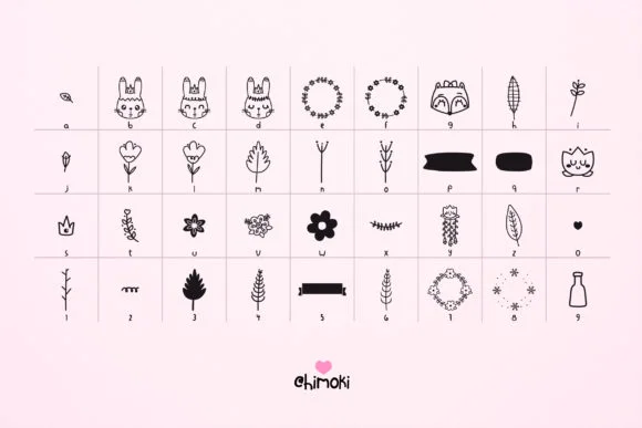 Cala by himoki — Dingbats Font — thumbnail 2