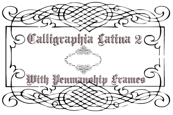Calligraphia Latina 2 by Intellecta Design — Dingbats Font