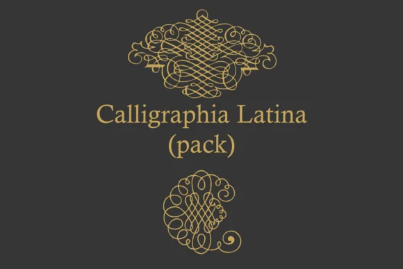 Calligraphia Latina by Intellecta Design — Dingbats Font