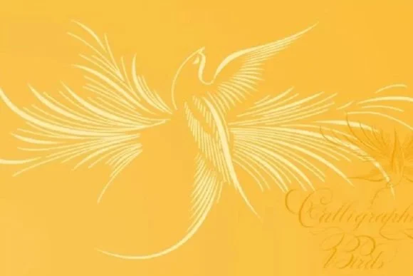 Calligraphic Birds by Intellecta Design — Dingbats Font