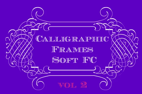 Calligrapic Frames Soft Fc Pack by Intellecta Design — Dingbats Font