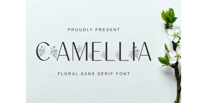 Camellia Font by SiapGraph by SiapGraph — Decorative Font