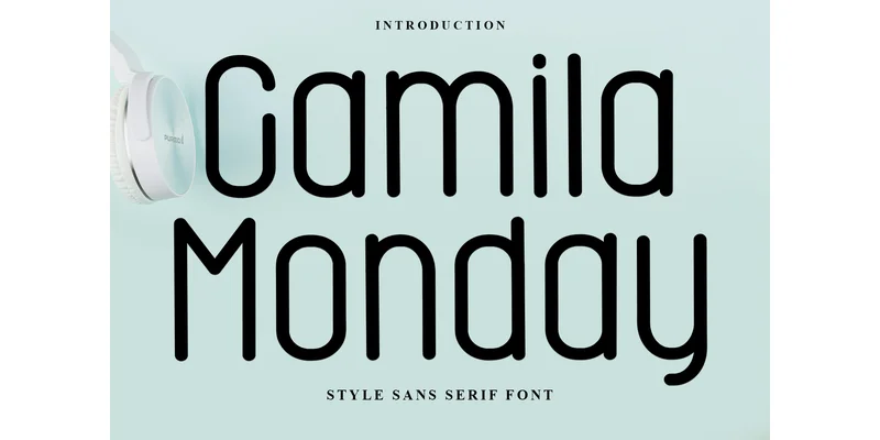 Camila Monday Font by PiPi Creative — Sans Serif Font