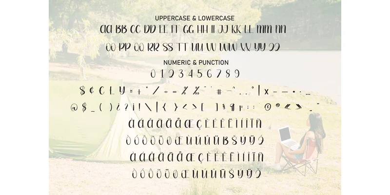 Camping Park Font by Robbots stores — Display Font — thumbnail 7