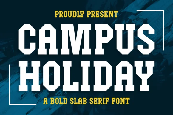 Campus Holiday by Jasm (7NTypes) — Slab Serif Font