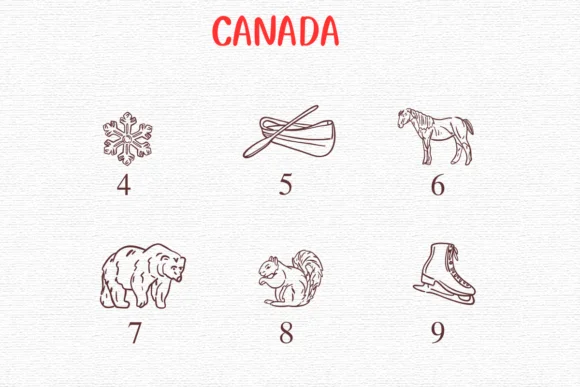 Canada by Nongyao — Dingbats Font — thumbnail 4