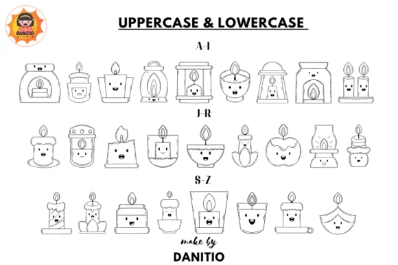 Candle by danita.kukkai — Dingbats Font — thumbnail 2