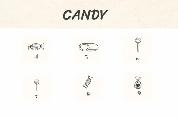 Candy by Ketsarin — Dingbats Font — thumbnail 3