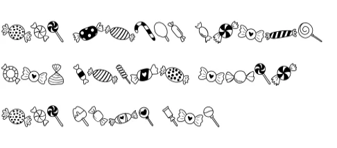 Candy by Ketsarin — Dingbats Font — thumbnail 8
