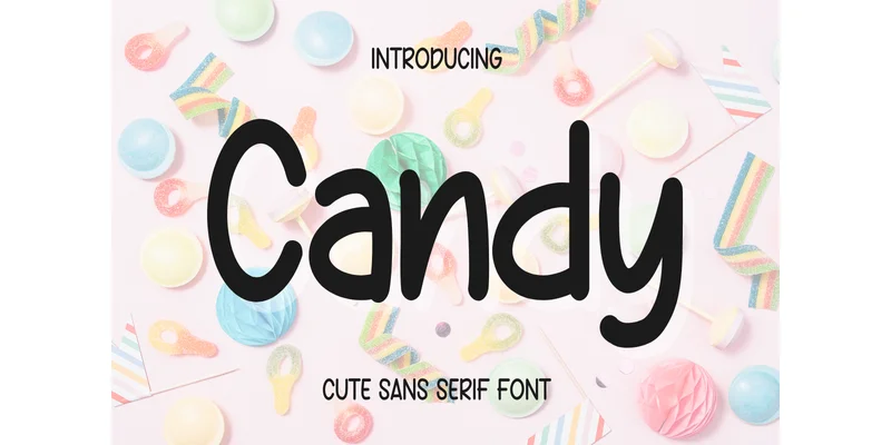 Candy Font by Minimalist Eyes — Sans Serif Font