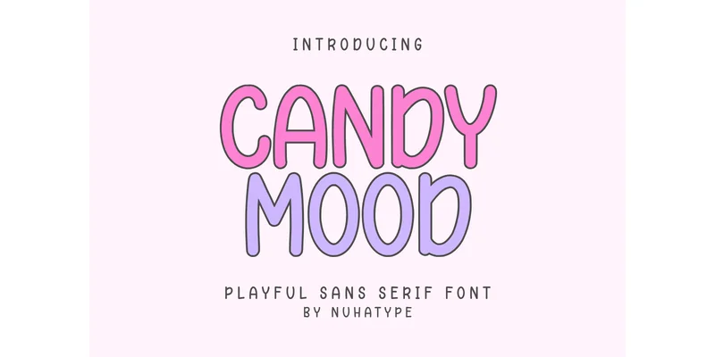 Candy Mood Font by Nuhatype — Sans Serif Font
