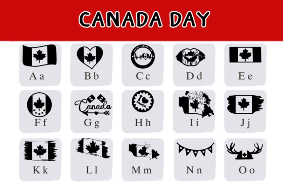 Cannada Day by Nongyao — Dingbats Font — thumbnail 2