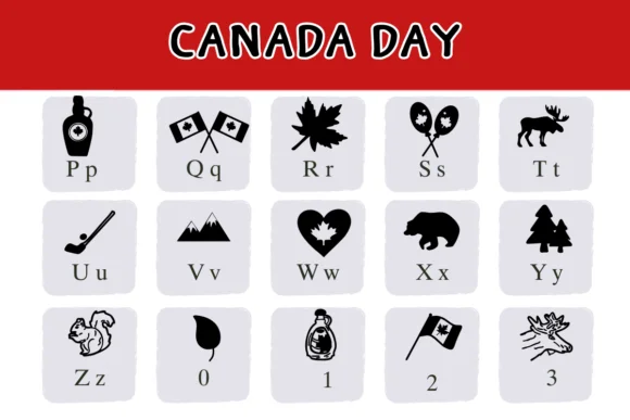 Cannada Day by Nongyao — Dingbats Font — thumbnail 3