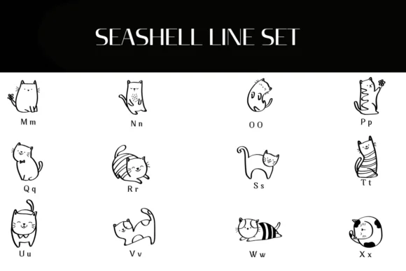 Cat Cartoon Joy by Heartcraft Atelier — Dingbats Font — thumbnail 3