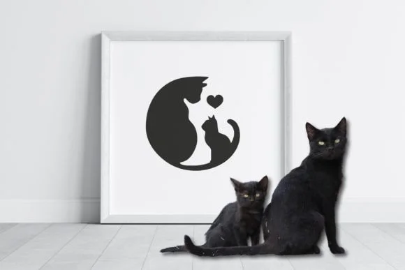 Cat Doodle by Pui Art — Dingbats Font — thumbnail 6