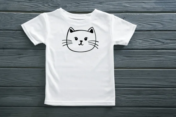 Cat Face Doodle by Ketsarin — Dingbats Font — thumbnail 6