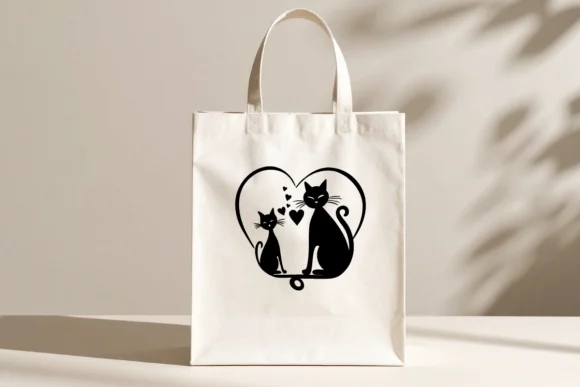 Cat Heart Love by Heartcraft Atelier — Dingbats Font — thumbnail 6