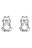 Cat Line Art by Nongyao — Dingbats Font — thumbnail 8