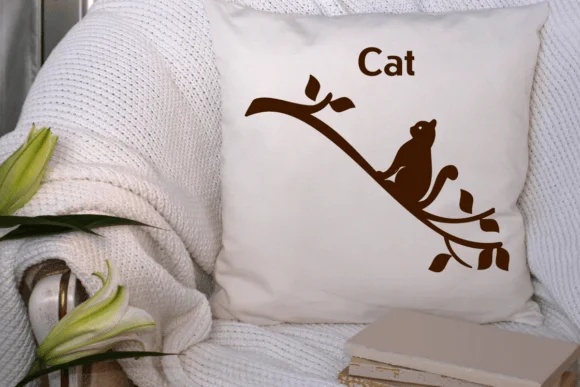 Cat Posting Tree by Nongyao — Dingbats Font — thumbnail 6