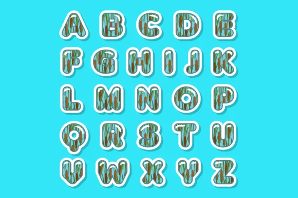 Cattail by JUSTTYPE — Color Fonts Font — thumbnail 2