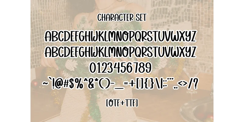 Cedar Wreath Font by SiapGraph — Sans Serif Font — thumbnail 3