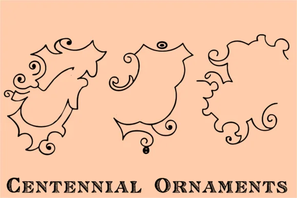 Centennial Ornaments by Intellecta Design — Dingbats Font