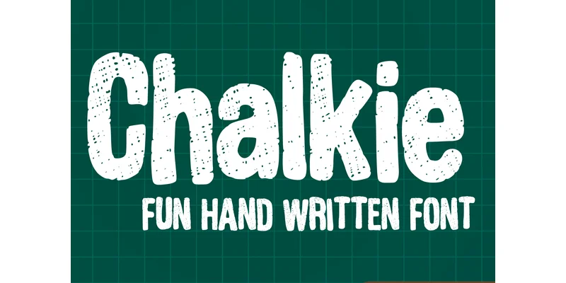 Chalkie Font by MVMET — Sans Serif Font