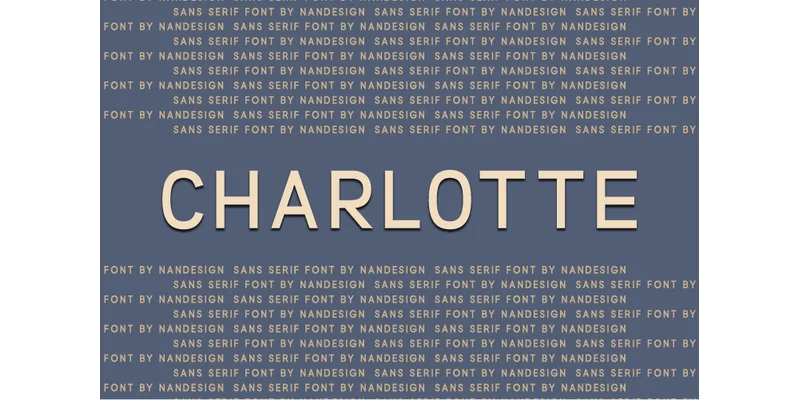 Charlotte Font by Nan Design — Sans Serif Font