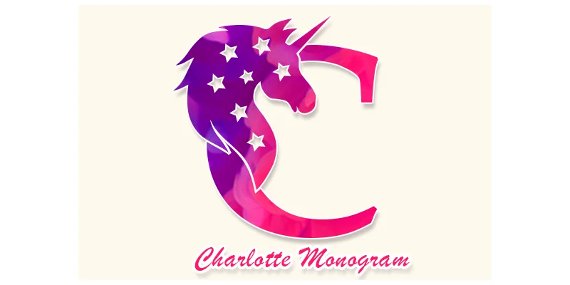 Charlotte Monogram Font by utopiabrand19 by utopiabrand19 — Decorative Font