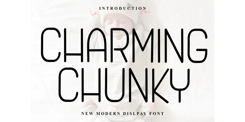 Charming Chunky Font by FreshTypeINK — Sans Serif Font