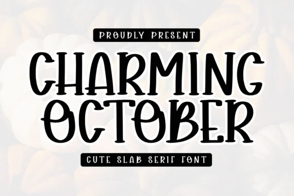 Charming October by CraftedType Studio — Slab Serif Font