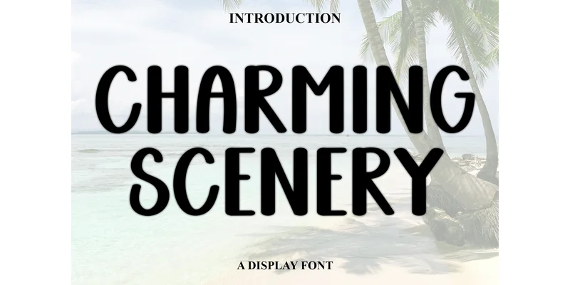 Charming Scenery Font by Inermedia STUDIO — Sans Serif Font