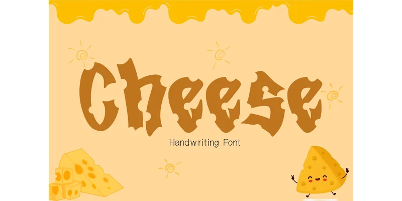 Cheese Font by PeamCreations by PeamCreations — Decorative Font