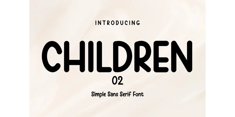 Children Font by Minimalist Eyes — Sans Serif Font