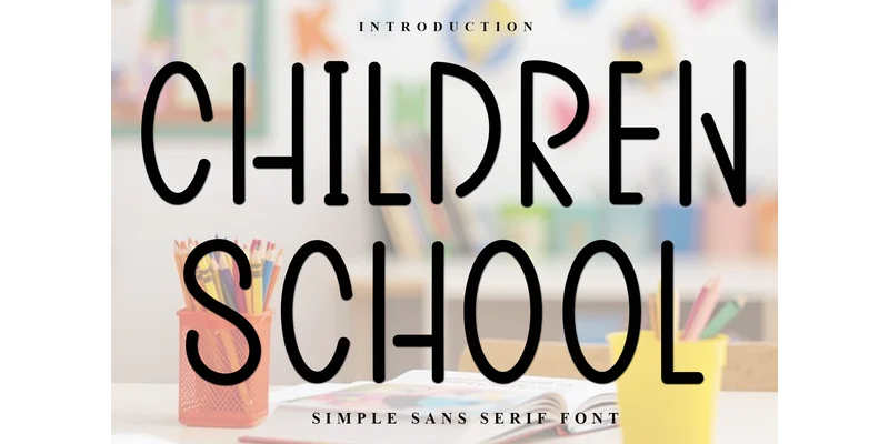 Children Writing Font by FreshTypeINK — Sans Serif Font