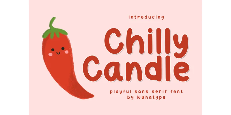 Chilly Candle Font by Nuhatype — Sans Serif Font