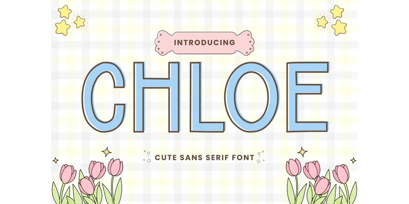 Chloe Font by Letterayu — Sans Serif Font