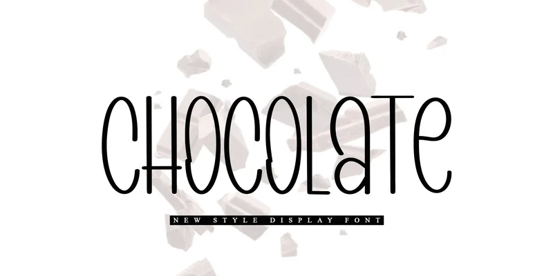Chocolate Font by PiPi Creative — Sans Serif Font