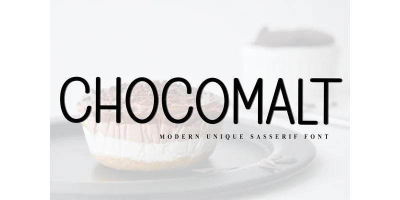 Chocomalt Font by FreshTypeINK — Sans Serif Font
