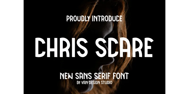 Chris Scare Font by vandesignstd — Sans Serif Font
