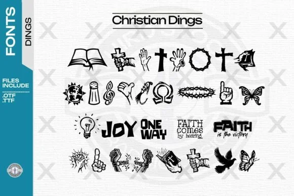 Christian Dings by AfterTen — Dingbats Font