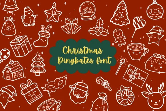Christmas by Natchuta — Dingbats Font