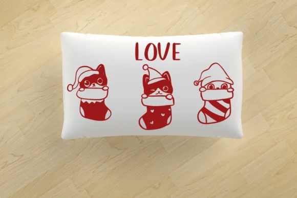 Christmas Cats by Nongyao — Dingbats Font — thumbnail 6
