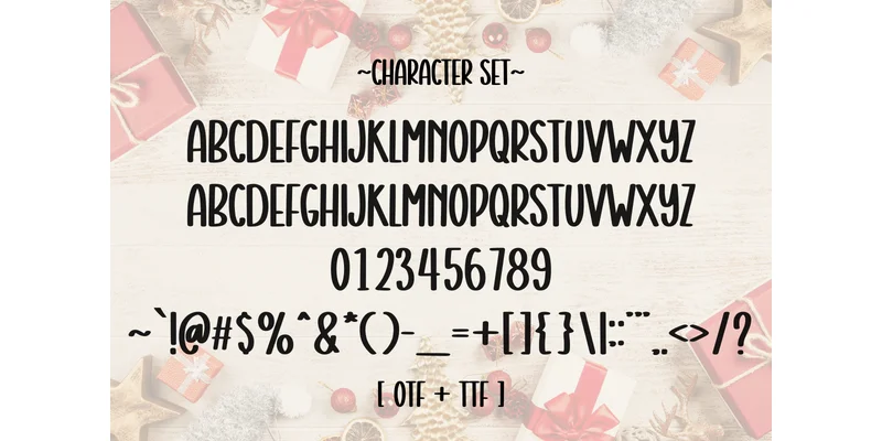 Christmas Classic Font by SiapGraph — Sans Serif Font — thumbnail 3