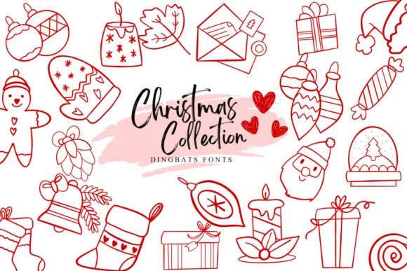 Christmas Collection by Suphitchaya — Dingbats Font
