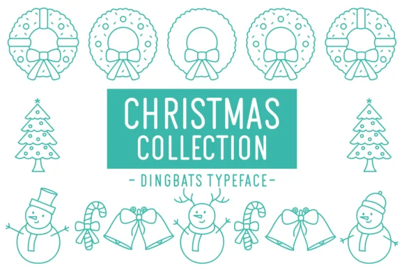 Christmas Collection by Kelik - 7NTypes — Dingbats Font