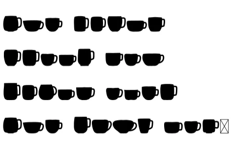 Christmas Cup by Eystore — Dingbats Font — thumbnail 5